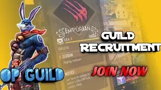 GUILD RECRUITMENT | FREEFIRE MALAYALAM|EMPURAAN | OP GUILD 🥰 UNLIMITED ROOMCARDS.