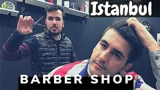 TURKISH BARBER HAIRCUT ASMR (Haircut Transformation)