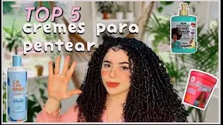 TOP 5 produtos para cabelo cacheado| definição e volume 🌱🦋
