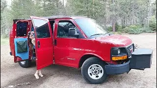 On a motorhome in America! We were kicked out of Los Angeles and drove across the USA!