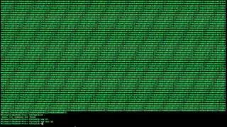 Matrix wallpaper and talking terminal!