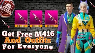 Get Free M416 And Legendary Outfits For Everyone | All Talent Campionship | How To Register | Pubgm