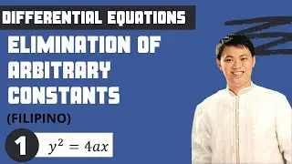 Solved Problem #1 - Elimination of Arbitrary Constants (Differential Equations)