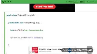 Java try catch(2)