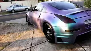 Nissan 350z cosmic crush pearls plastidip