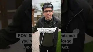 POV: Suburban dad finds out you’re moving to Chicago #shorts