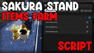 [🎃NEW] Sakura Stand OP Script Auto Farm, Items Farm, Kill Aura & MORE - Roblox 2025