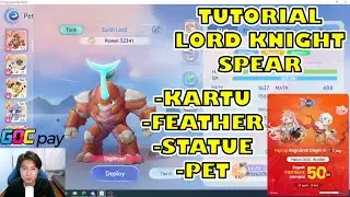 TUTORIAL BUILD KARTU, FEATHER, PET LORD KNIGHT FULL DAMAGE pt 2 - Ragnarok Origin