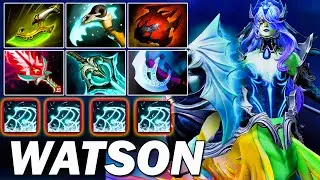 Watson's Super Farmed Naga Siren - Dota 2 Pro Full Gameplay