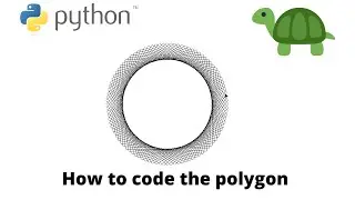 Python Turtle - code the Polygon