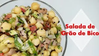 RECEITA DE SALADA DE GRÃO DE BICO