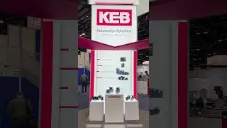 High Power Drives and Servo Motors at NPE 2024 | KEB #Shorts   #industrialautomation #NPE2024 #NPE24