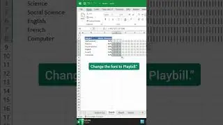 Create A Bar Chart From Data In Excel #excel