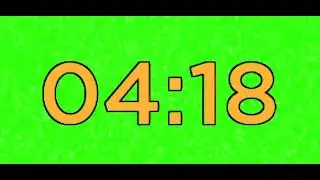 Advance Timer with Color: Orange and Red | You can use for editing video