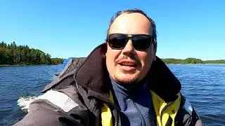 Рыбалка Ладожское озеро , Форель закончилась , отпускаем рыбу , Fishing Lake Ladoga, Trout is over