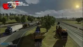 ETS2 Multiplayer Long Convoy HD