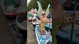Карнавал на воде в Петербурге🧚🏻 #фонтанкасап2024 #disney #тинкербелл