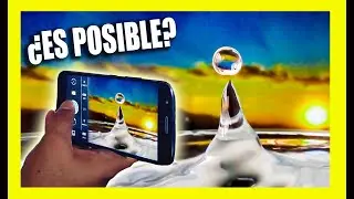 COMO FOTOGRAFIAR GOTAS DE AGUA CON TU CELULAR COMO UN PROFESIONAL 😲💧📱 |FOTOGRAFÍA EN CUARENTENA|