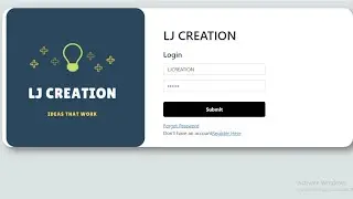 How to Create Login Form in HTML , CSS and Bootstrap || Design Login Form
