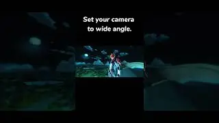 Set your camera to wide angle.| Genshin Impact