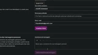 CHAT ATENDIMENTO - MODO ESCURO