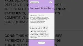 White Pastel Simple BusineInvestment Showdown: Fundamental vs. Technical Analysis
