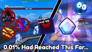 I Beat PARAGON 100 PLANET NAMEK Without OP TRAITS | Anime Vanguards