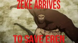 Eren and Zeke vs Marley - Attack on Titan Season 4 Part 2