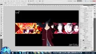 Speed Art: Uchiha Itachi Banner
