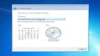 windows 7 setup step 3 processing