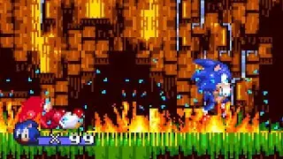 KNUCKLES BOSS | SONIC ASTROM | sonic 3 air mod