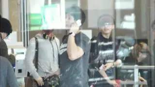 120403 Leeteuk / Ryeowook / Yesung / Sungmin arrival@Paris CDG