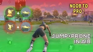 How to Jump and Prone in Air | Jump and Prone in Air New Trick 2022 