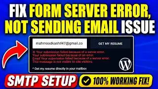 WordPress Form Not Sending Email: How to Fix Elementor Form Server Error | WP Mail SMTP
