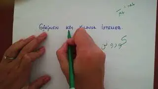 kısa kısa osmanlıca - Türkçe cümleyi Osmanlı Türkçesine çevirme