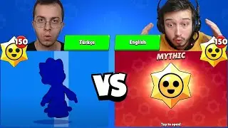 TURKISH ACCOUNT vs ENGLISH ACCOUNT (WE OPENED 300 MYSTERY STARR GIFTS)!!! - Brawl Stars