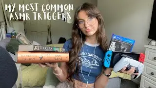 ASMR My most common triggers (30K Special)📚🎮