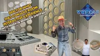 New Doctor Who 1983 Console Room - Interactive Experience - Full Size Screen Accurate Replica.