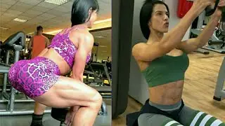 Eva Andressa sexy fitness brazilian girl march 2019