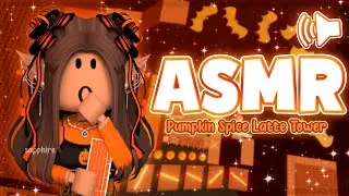 ROBLOX Pumpkin Spice Latte Tower but it's Keyboard ASMR