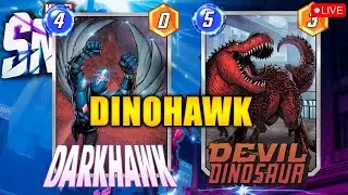 LIVE - Rank 100 - DevilDino DarkHawk - MARVEL Snap