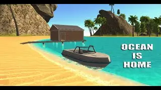 НАШЁЛ ЛОДКУ И НАЧАЛ СТРОИТЬ ДОМ | Ocean is Home #2