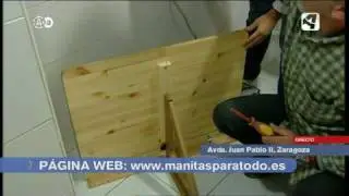 Colocar mesa abatible en cocina