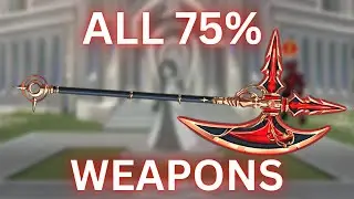 AQW EVERY 75% DAMAGE WEAPON 2023