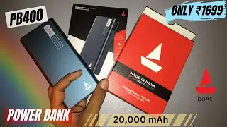 boAt Energyshroom PB400 PowerBank Unboxing (20,000mAh) | @1699