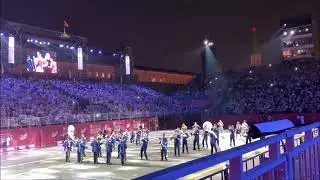 Спасская башня 2024. Оркестр военно-воздушных сил Южно-Африканской Республики.