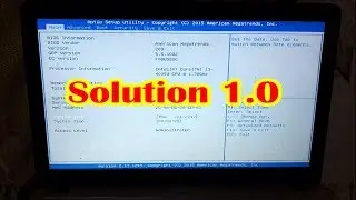 Aptio Setup Utility Asus 99.9% fix | 2018