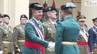 EL DELEGADO DEL GOBIERNO DESPIDE  AL JEFE DE LA GUARDIA CIVIL EN EXTREMADURA