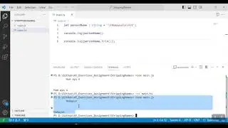 Governor Sindh IT Course | Practice Exercise 6 (Stripping Names) | TypeScript and Node.js