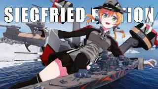 World of Warships Best Moments #48 MEGA GNEISENAU | SIEGFRIED Edition